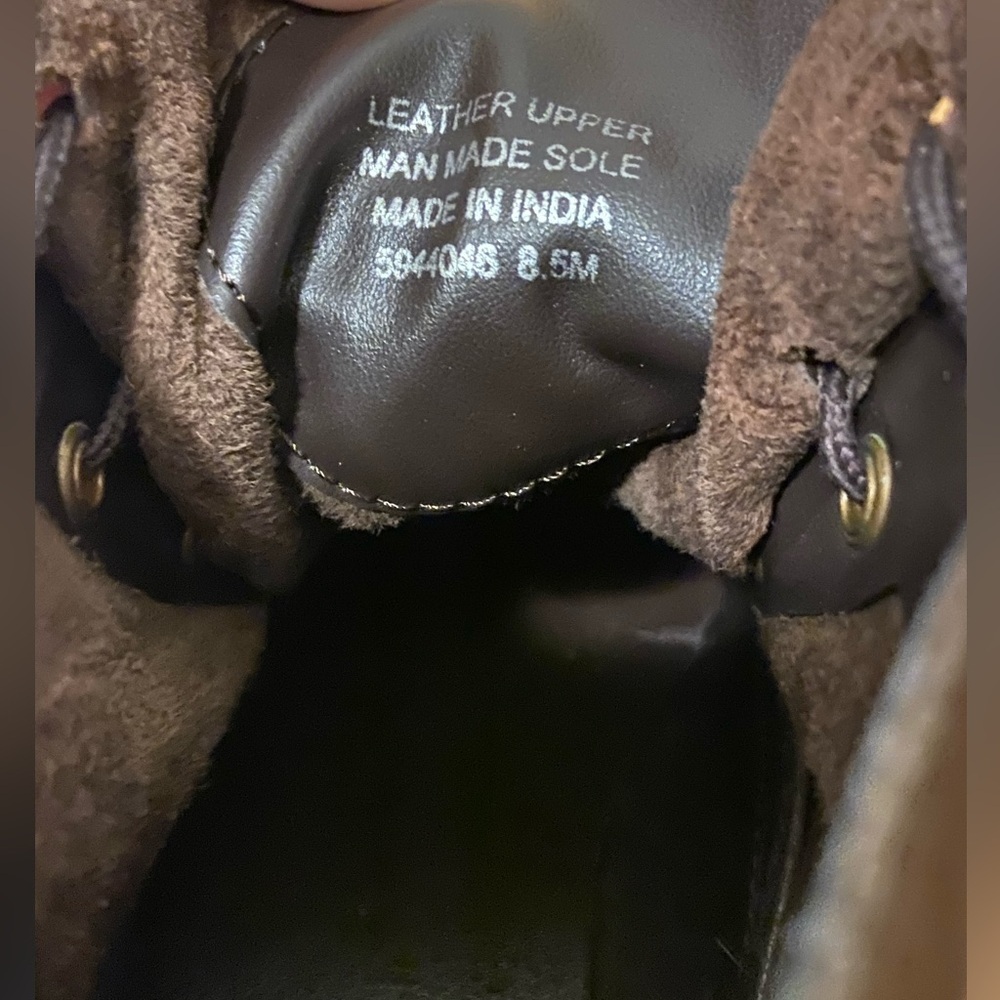 Diba True Brown Leather Chukka Boots | Ankle Boots 8.5 - Picture 6 of 7